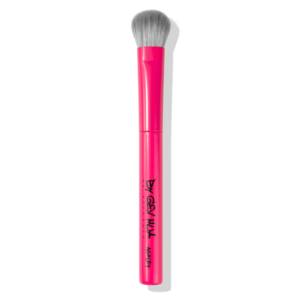 Kисть для любых текстур ASHLEY PINK travel size #1