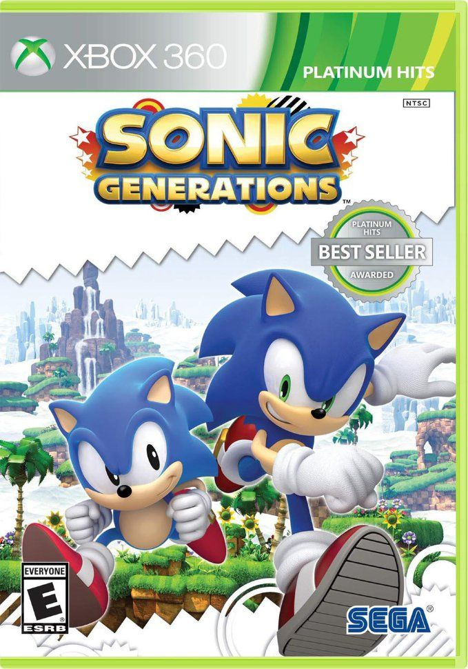 Игра Sonic Generations (XBox 360, Английская версия) #1