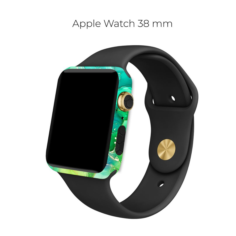 Чехол-наклейка виниловая для корпус Apple Watch 38 mm, защитная пленка для смарт-часов  #1