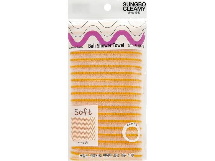 Мочалка для душа (в ассортименте) Sung Bo Cleamy Bali Shower Towel #1