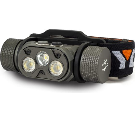 Налобный фонарь ЯРКИЙ ЛУЧ YLP Panda 4.2R Cree XP-L HI +2 Sams.lh351d HIGH-CRI,max1500лм, акк.2600mah #1