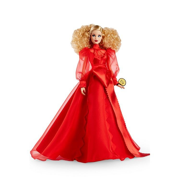 Кукла Barbie 75th Anniversary Doll, Blonde (Барби 75-летний юбилей, блондинка)  #1