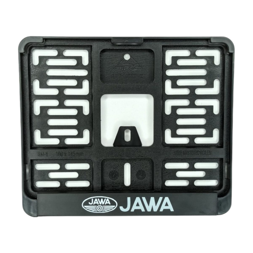 Рамка для номера с логотипом Jawa #1