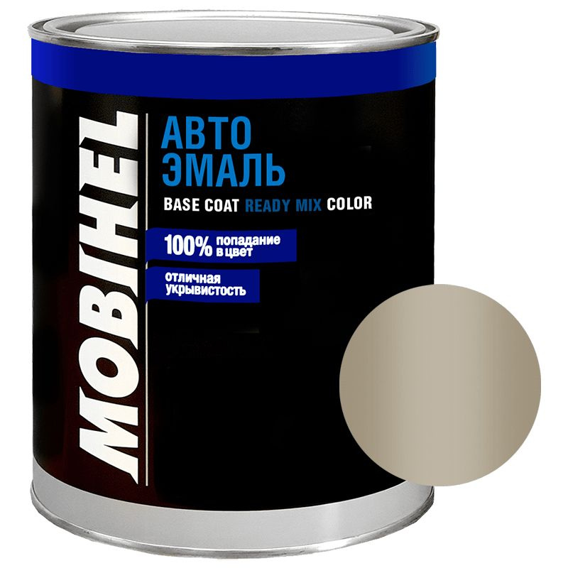 Автоэмаль алкидная MOBIHEL 1К 236 Бежевая 1л #1