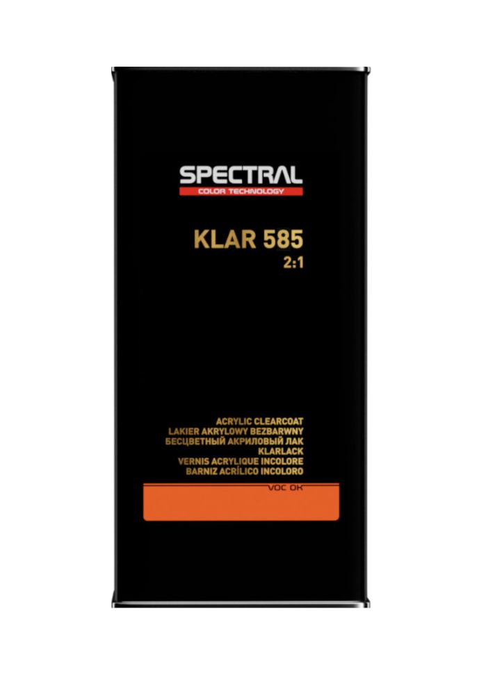 Лак бесцветный SPECTRAL KLAR 585 (5,0 л) + Отвердитель SPECTRAL H6115 (2,5 л)  #1