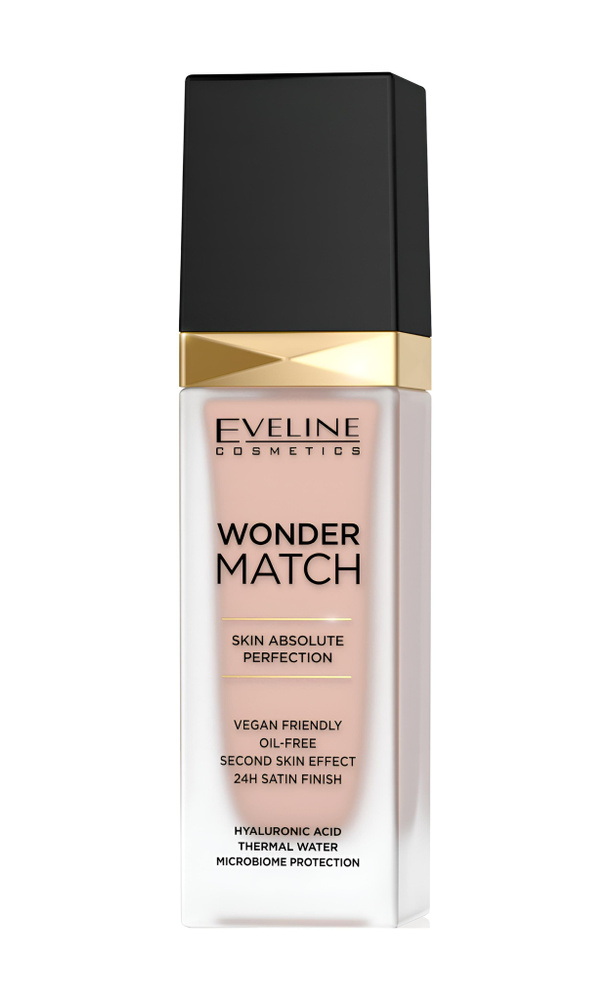 EVELINE Тональная основа Wonder Match адаптирующаяся, 30 мл, 25 Light Beige  #1