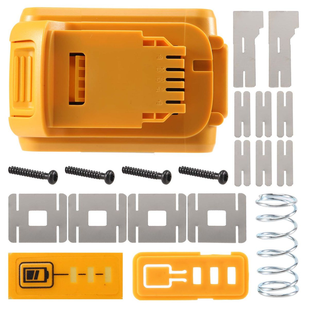 Пластиковый корпус для замены аккумулятора для DeWalt 20V DCB201DCB203DCB204  #1