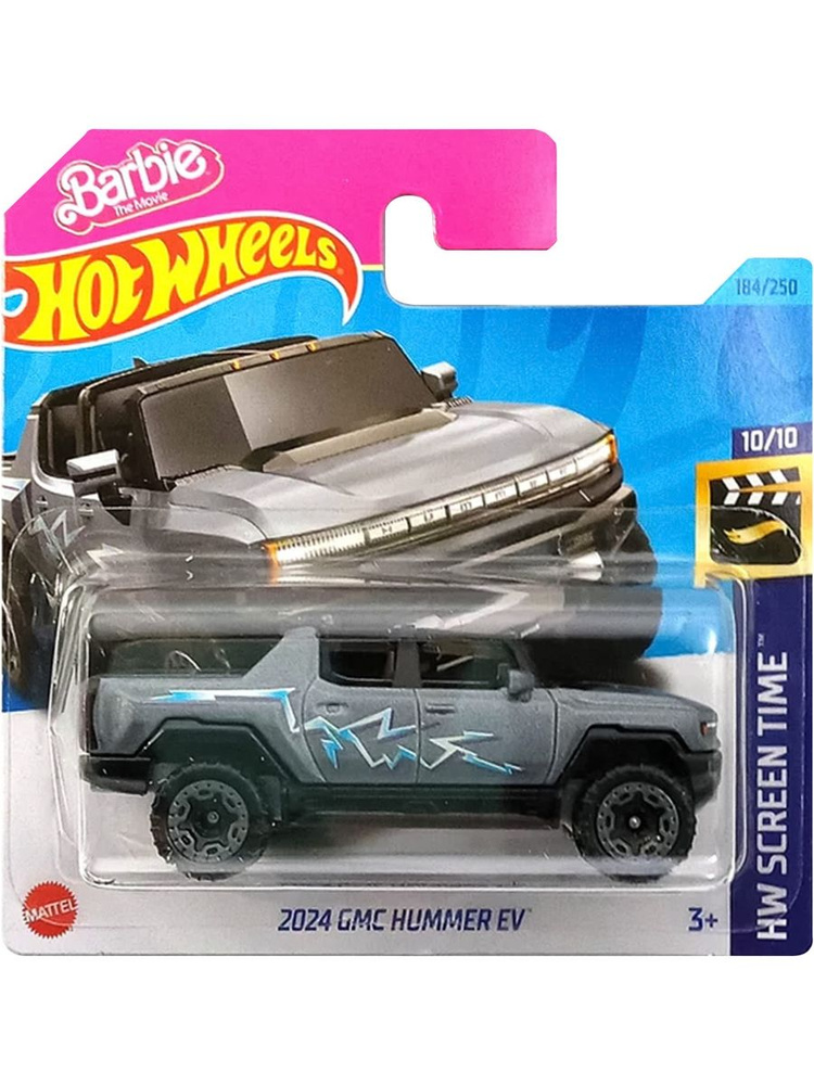 Машинка Hot Wheels Базовой коллекции 2024 Gmc Hummer Ev 184250 5785 Hkh13 Mainline 2023 4800