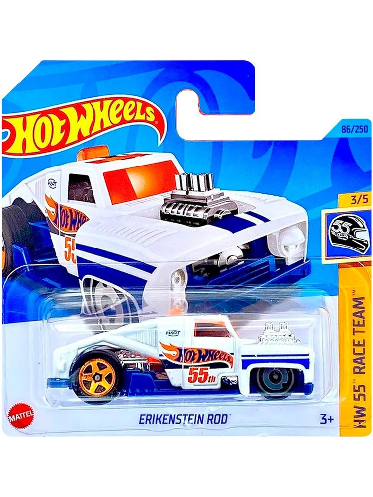 Машинка Hot Wheels Базовой коллекции Erikenstein Rod 86/250 (5785 HKK29) mainline 2023  #1