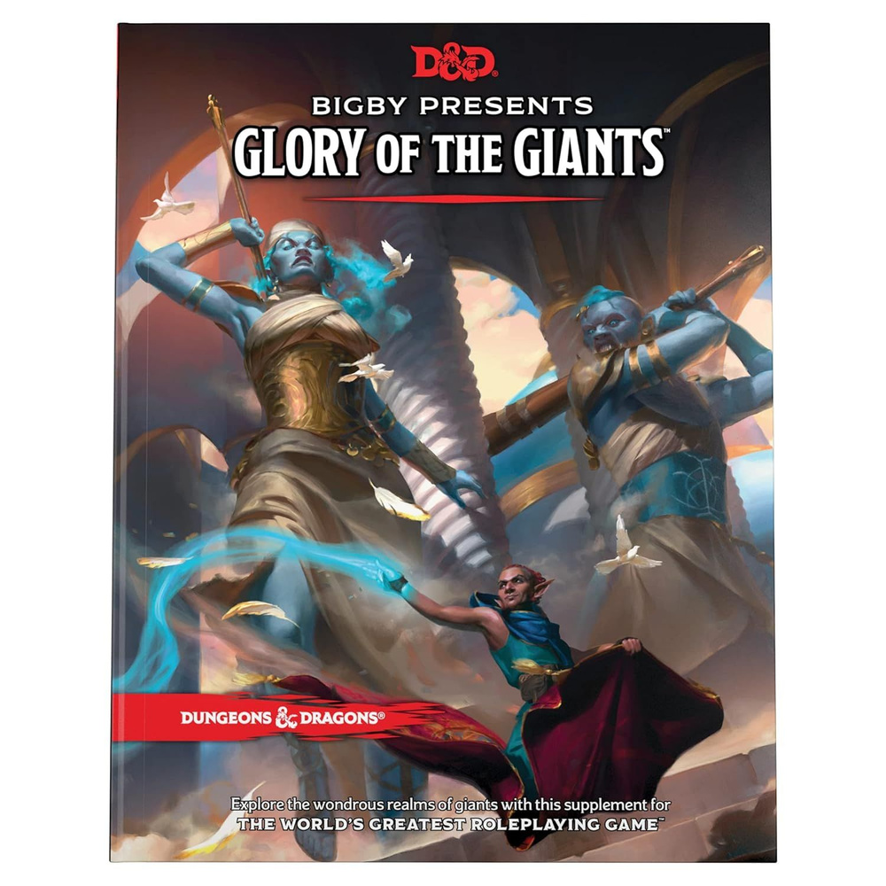 Книга приключений Dungeons and Dragons - Bigby Presents: Glory of Giants на английском языке  #1