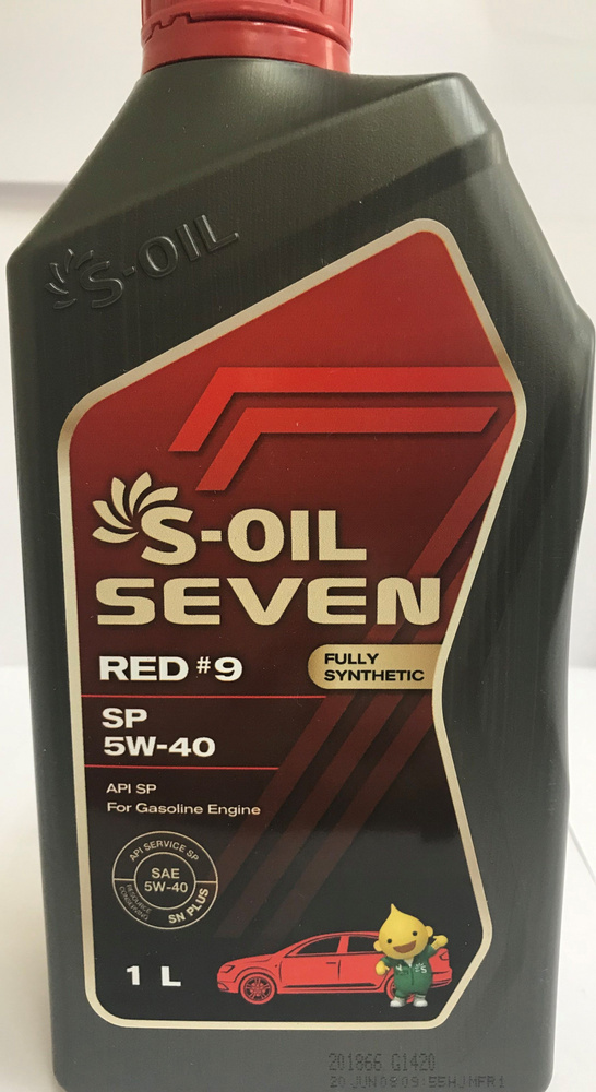 S-OIL SEVEN 5W-40 Масло моторное, Синтетическое, 1 л #1