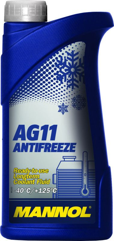 4011 ANTIFREEZE LONGTERM AG11 1 л. Готовый раствор охлаждающей жидкости антифриз синий  #1
