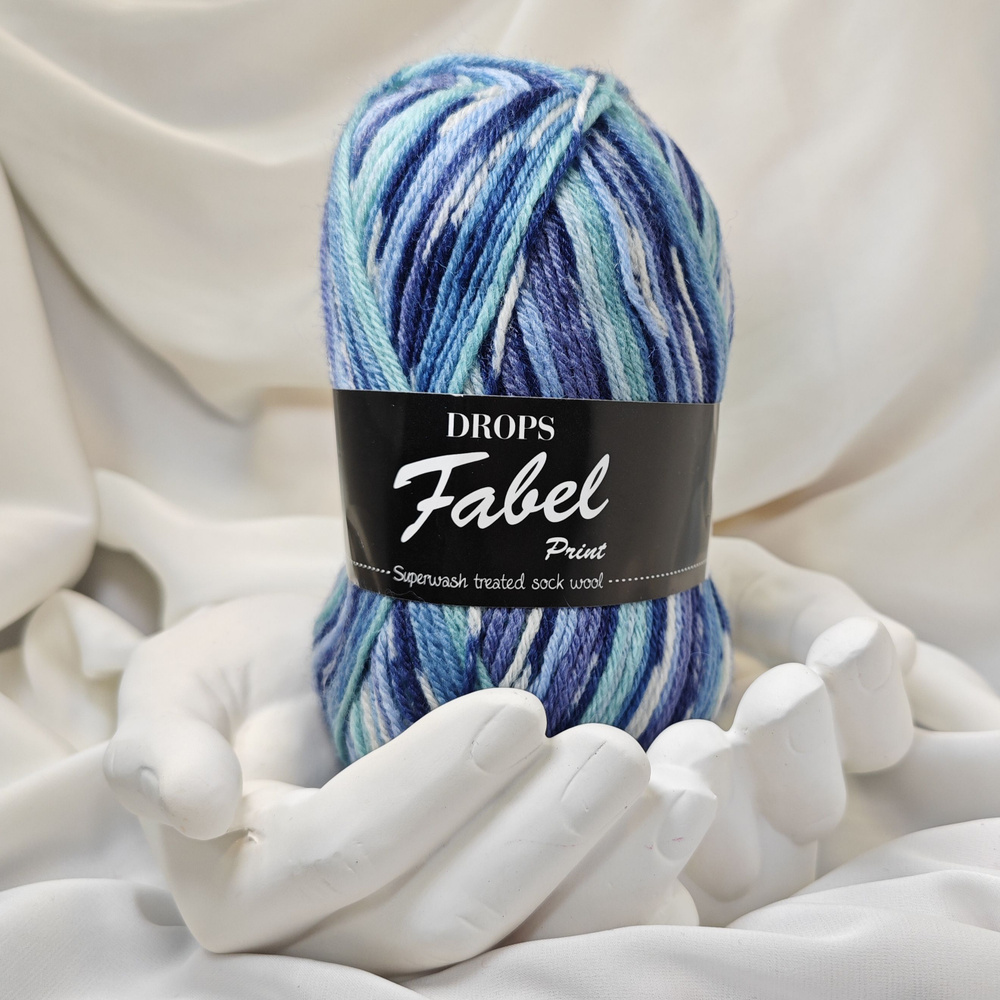 Пряжа Drops Fabel - 75% шерсть, 25% полиамид 1 моток №522 #1