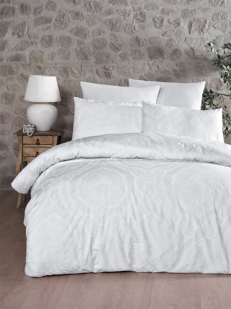 Ecosse Комплект постельного белья, Ранфорс, 2-x спальный с простыней Евро, наволочки 50x70, 70x70  #1