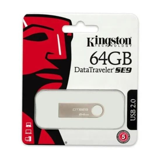 Флешка USB 2.0 64Gb - Flash накопитель / Внешний флеш-диск / Электроника  #1