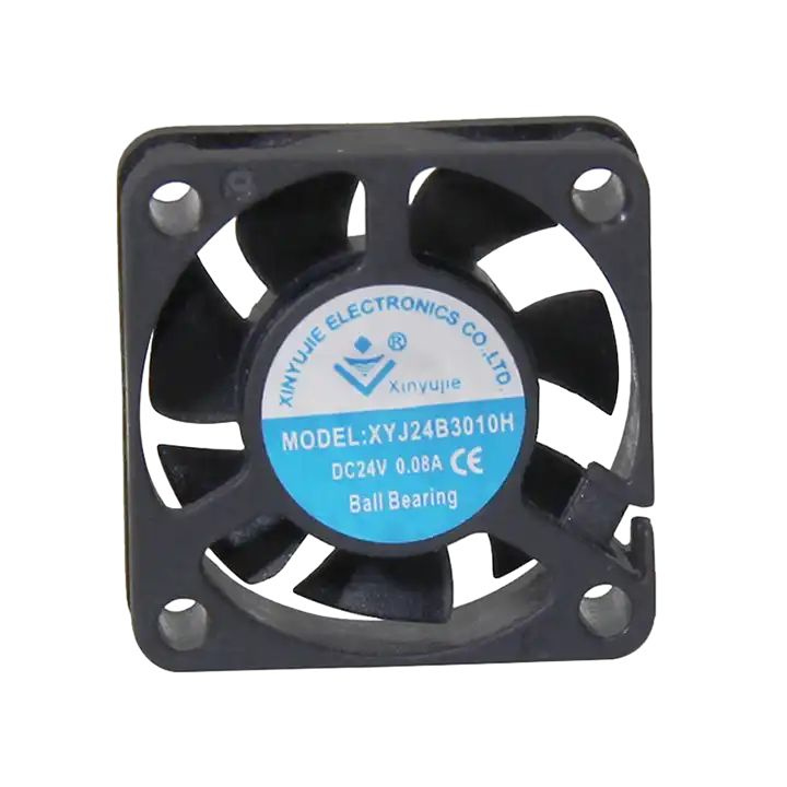 Вентилятор охлаждения Осевой: 24V/0.05A 30х30х10 мм Подшипник качения Xinyujie для 3D принтера и ЧПУ #1