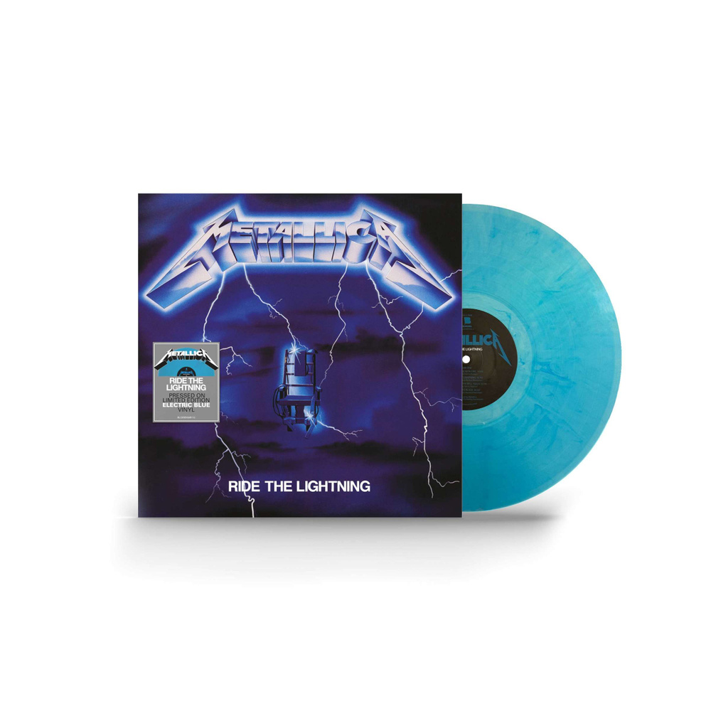 Виниловая пластинка Metallica - Ride The Lightning (Remastered 2016) (Limited Edition) (Electric Blue #1