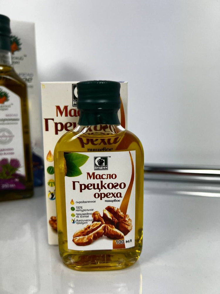 Масло грецкого ореха Сибирский продукт "Сибирское" 100 мл.  #1