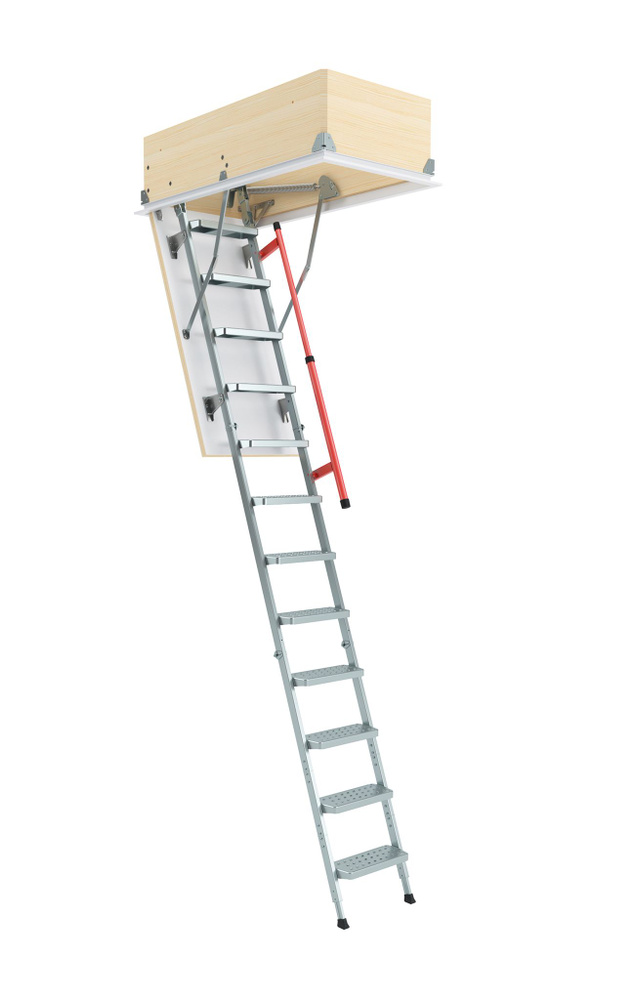 Чердачная лестница металлическая Fakro LML складная 70х120х280см  #1