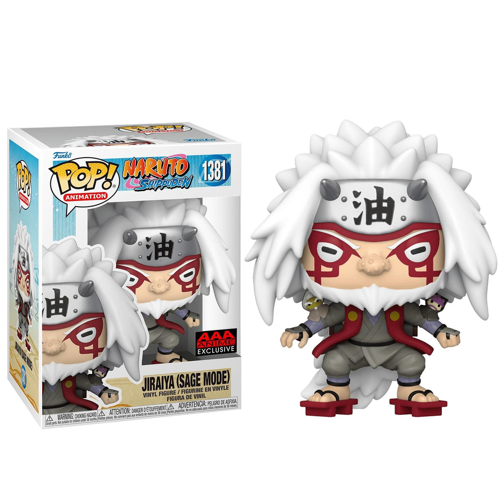 Фигурка Funko Pop! Naruto: Jiraiya Sage Mode (Стикер AAA (Фанко Поп Джирайя Режим Мудреца из аниме Наруто)) #1