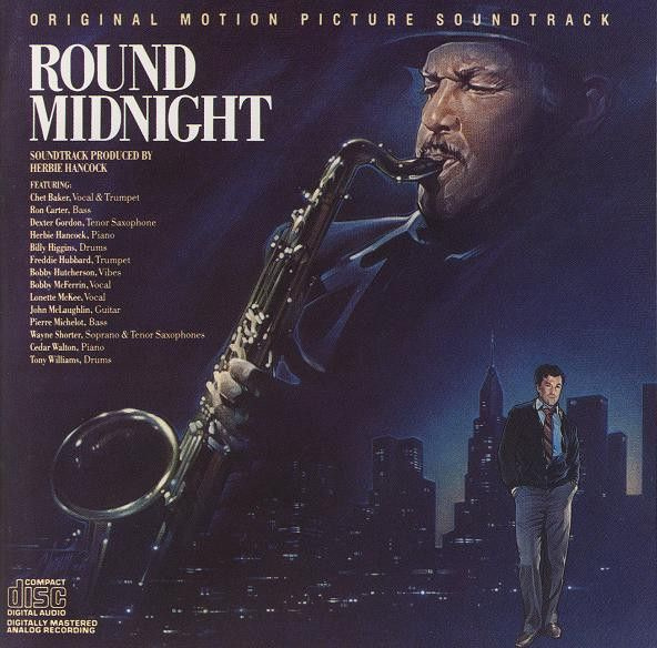 Herbie Hancock. Round Midnight - Original Motion Picture Soundtrack (US, Columbia, CK 40464, 1986) CD #1