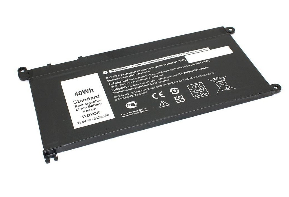 Аккумуляторная батарея для ноутбука Dell 15-5000 (WDXOR) 11.4V 2200mAh OEM  #1