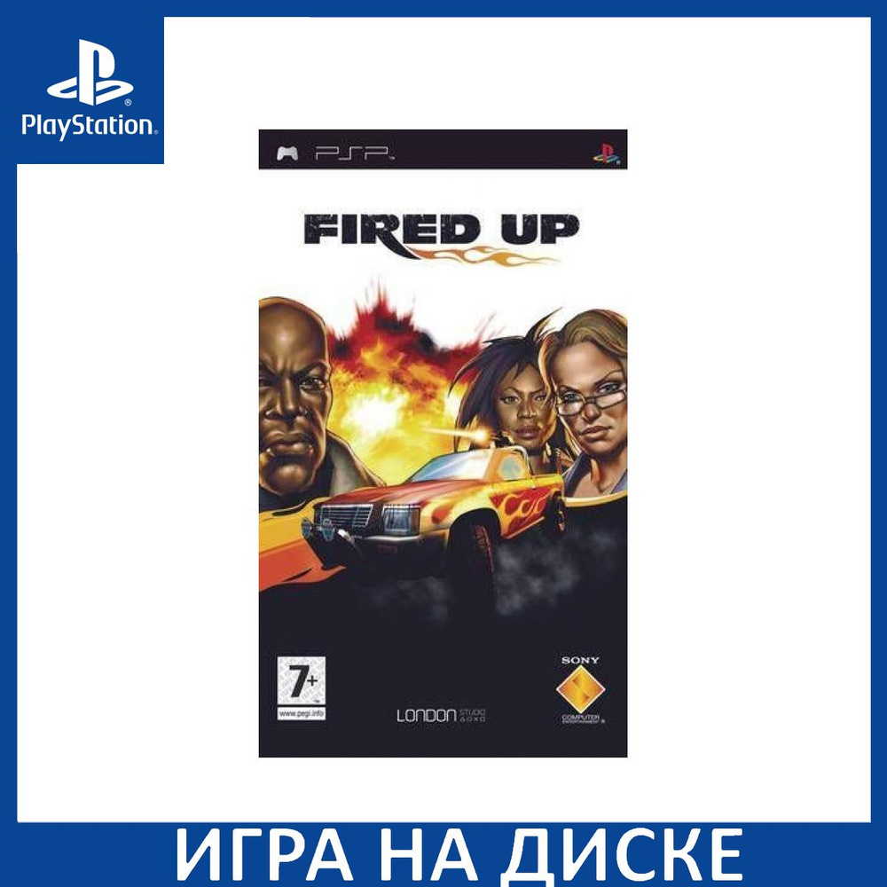 Игра Fired Up PSP Диск на PlayStation Portable #1