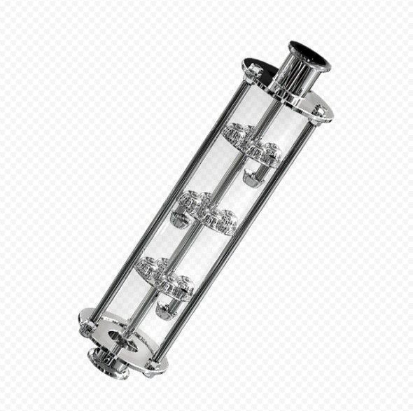 Колпачковая колонна D80, 3 тарелки, 4 колпака - купить с доставкой по ...