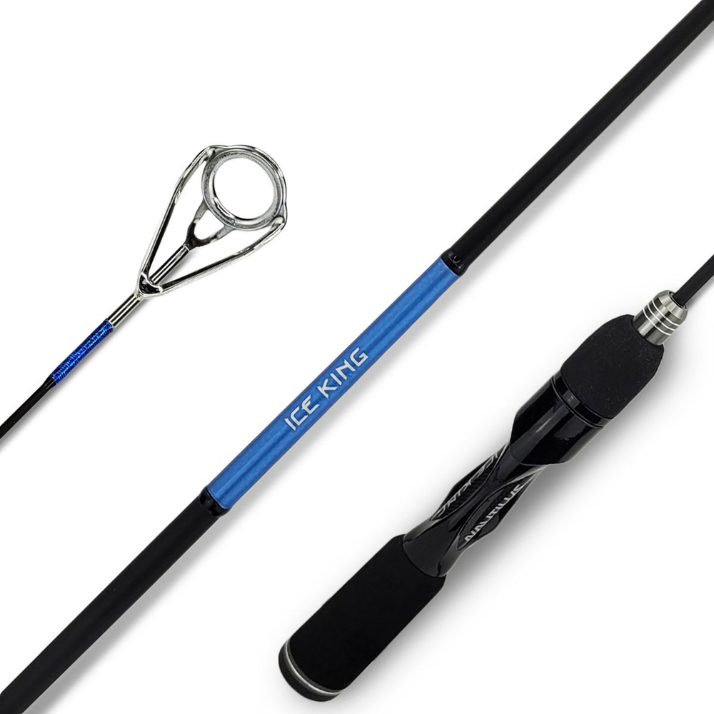 Удильник зимний Nautilus ICE KING RODS ML 1+1sec, в тубусе #1