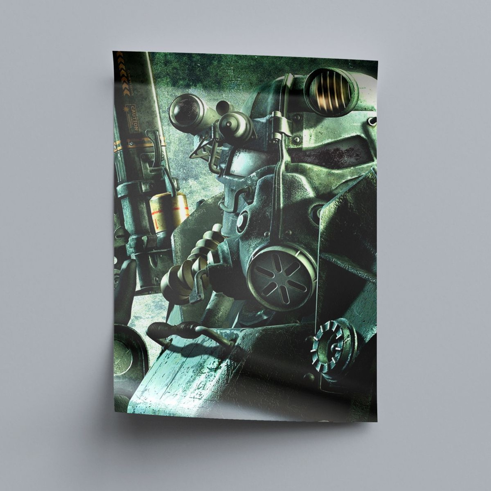 Постер Fallout #7, 50x70 см #1