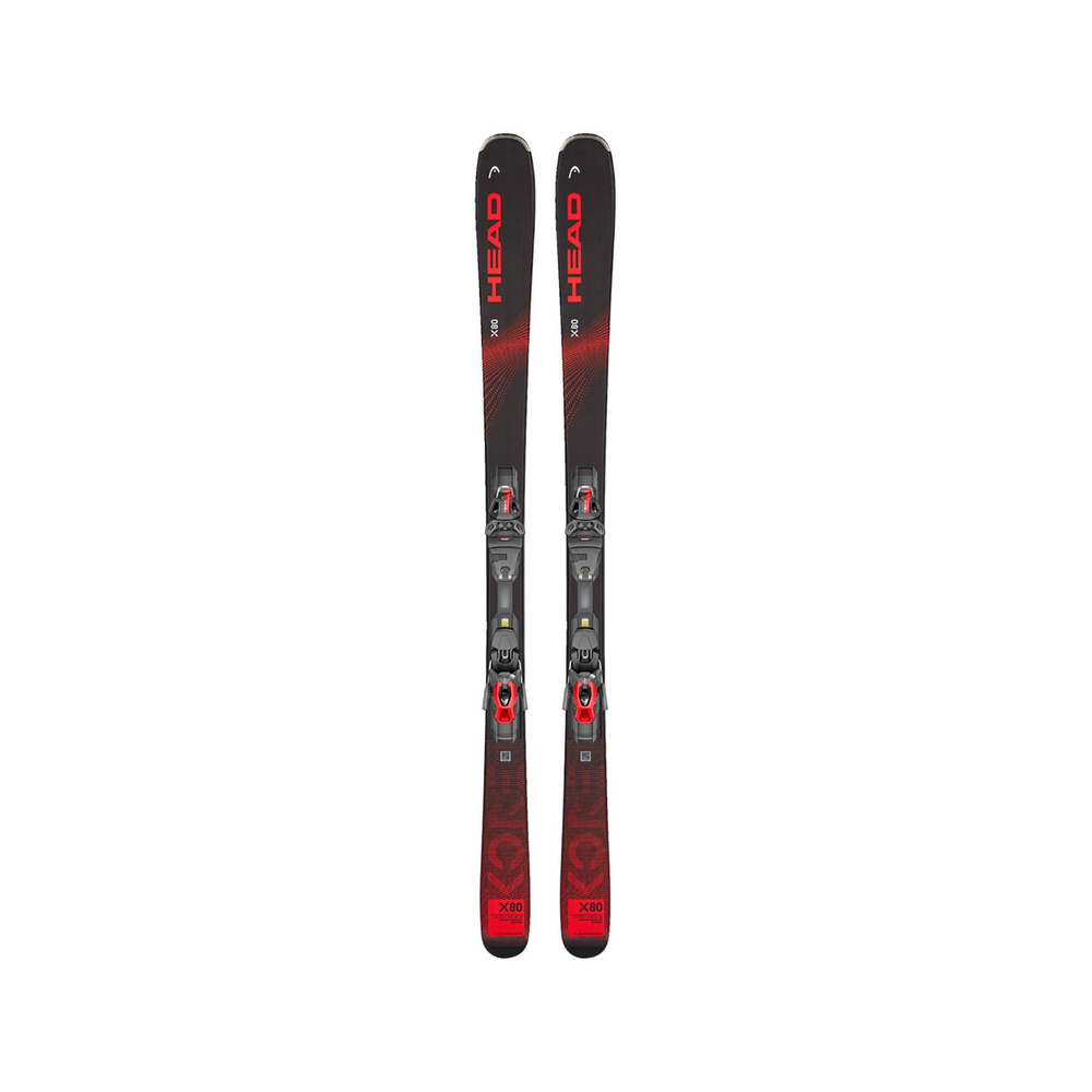 Горные лыжи с креплениями Head Kore X 80 R LYT-PR + PR 11 GW Black/Red 22/23 #1