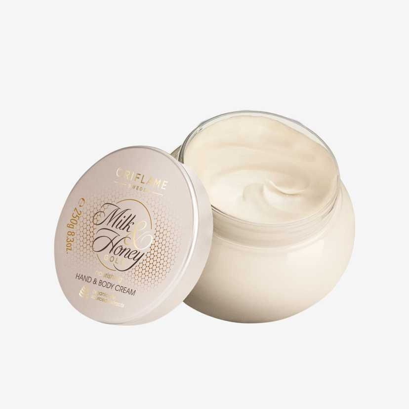 Oriflame Питательный крем для рук и тела Milk & Honey Gold nourishing 250 мл  #1