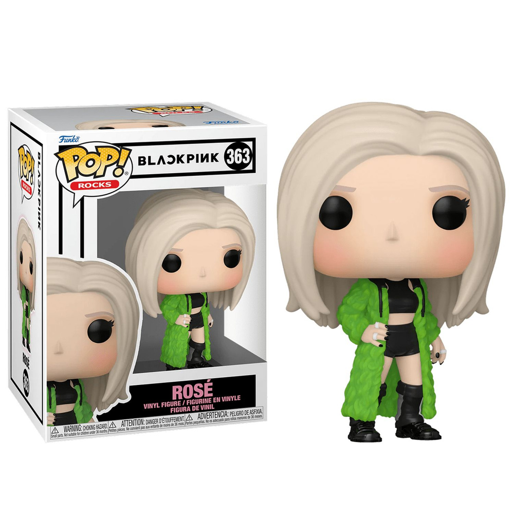 Фигурка Funko Pop! BlackPink: Rose (Фанко Поп Розэ из группы Блэкпинк (Black Pink))  #1