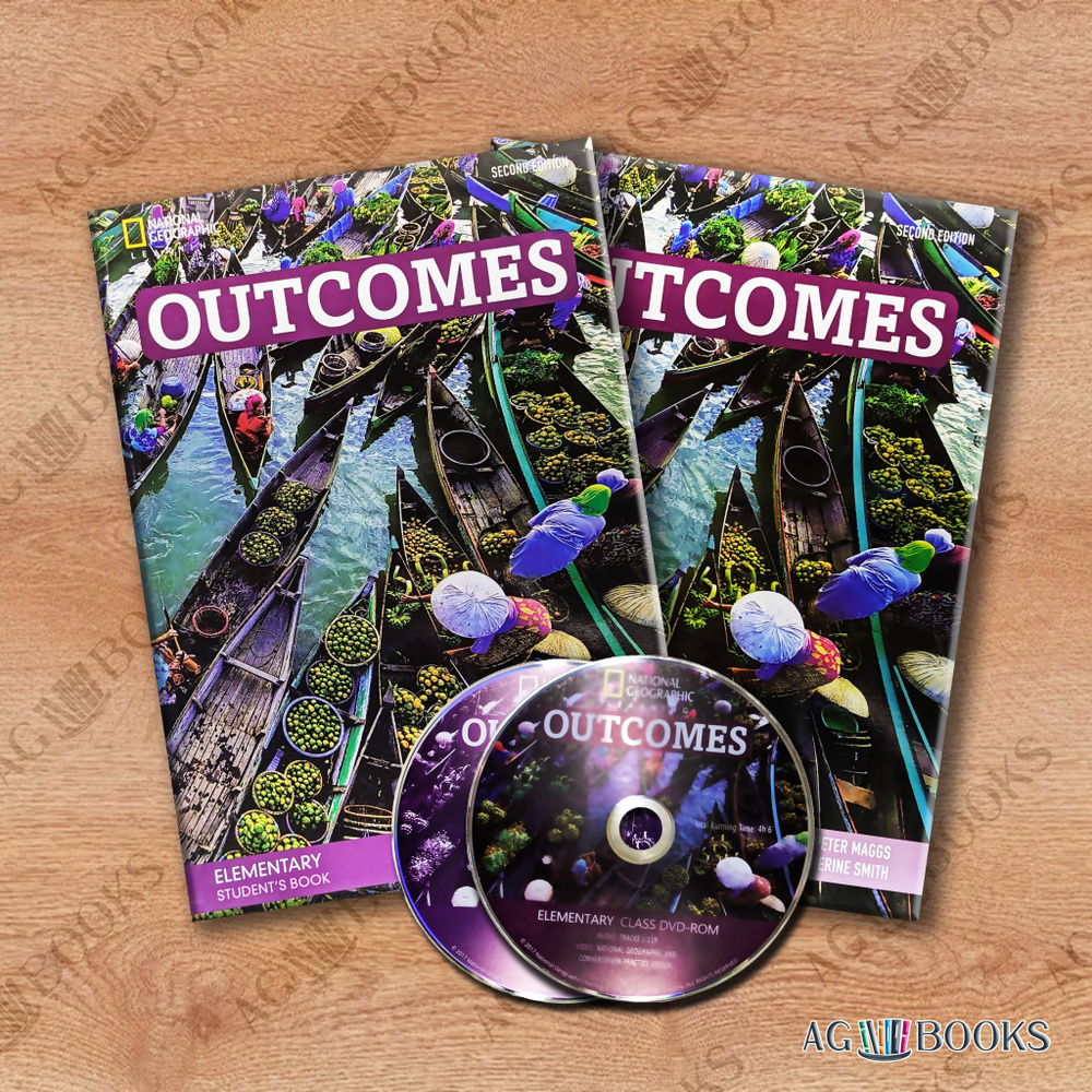 Outcomes Elementary комплект учебник + тетрадь + DVD + CD #1