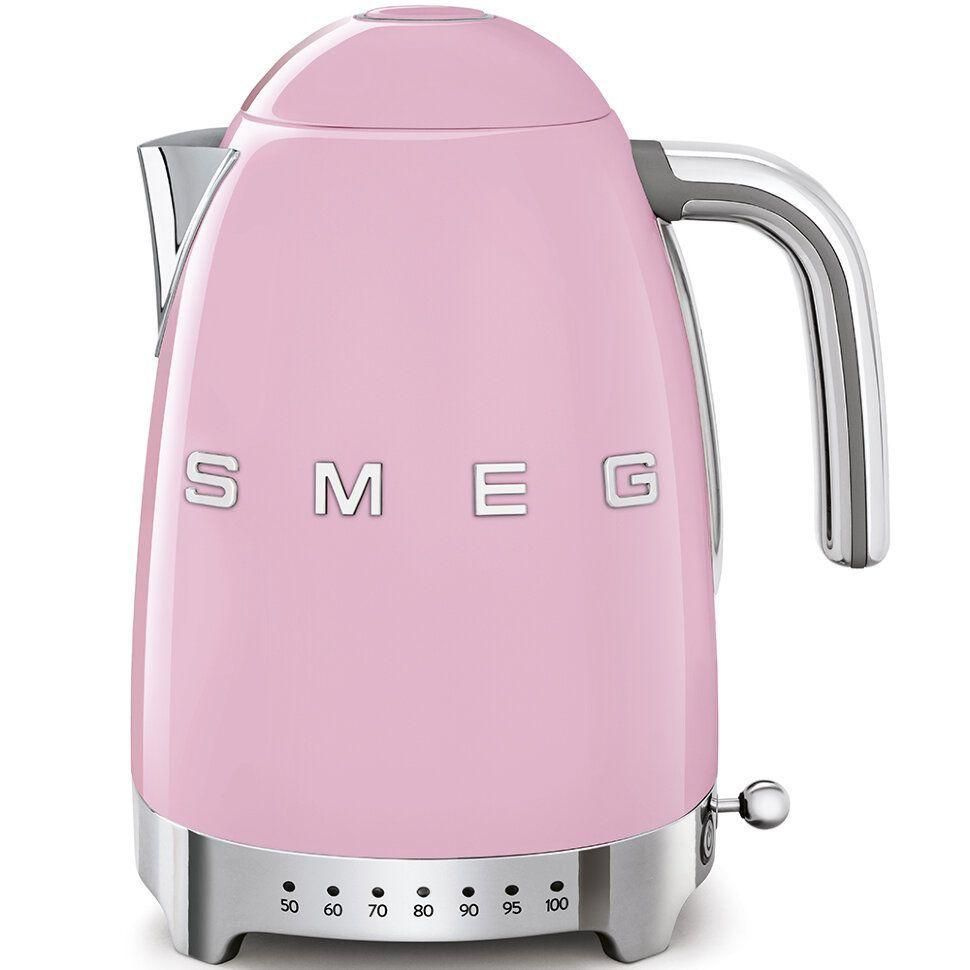 Smeg Электрический чайник KLF04PKEU 50's Style 1,7 л., розовый #1