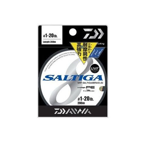 Леска плетеная Daiwa UVF Saltiga 8+Si #1.2-27lb-200m #1