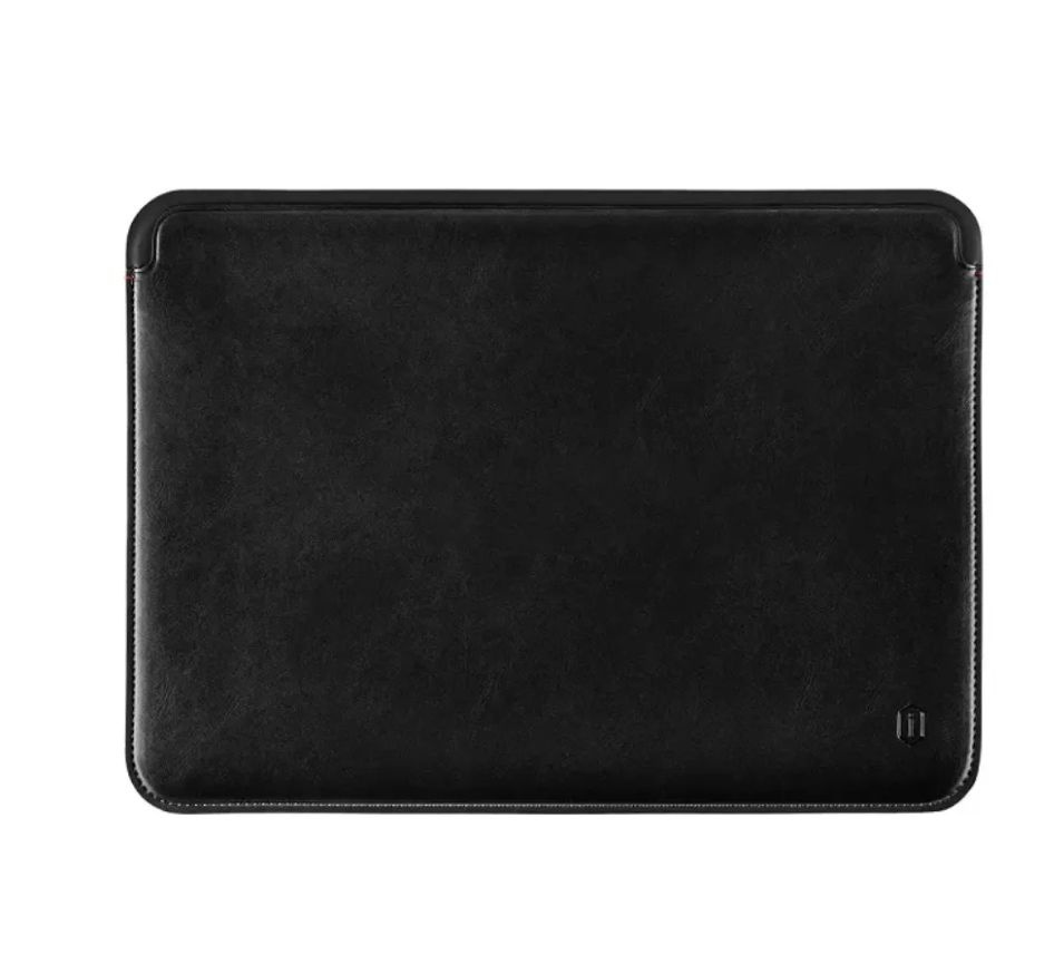 Чехол для ноутбука WiWU Skin Pro Platinum Tech Leather Sleeve для Apple MacBook 16.2" Черный  #1