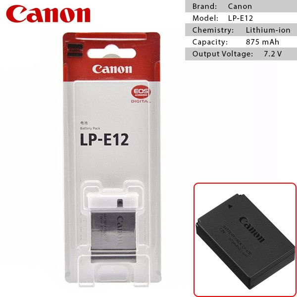 аккумулятор CANON LP-E12 #1