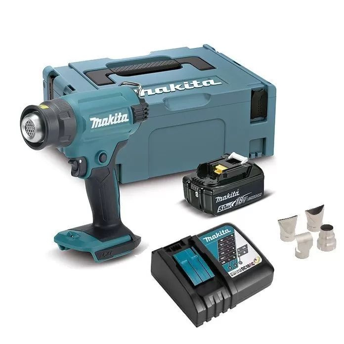 Аккумуляторный фен Makita DHG180RT1J #1