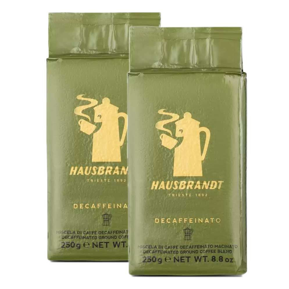 Кофе молотый Hausbrandt Decaffeinato (Хаусбрандт без кофеина), в/у, 2x250г  #1