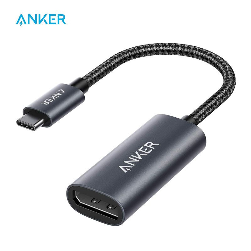 Адаптер Anker Usb C в Displayport для домашнего офиса 4k 60 Гц Powerexpand алюминиевый 5159