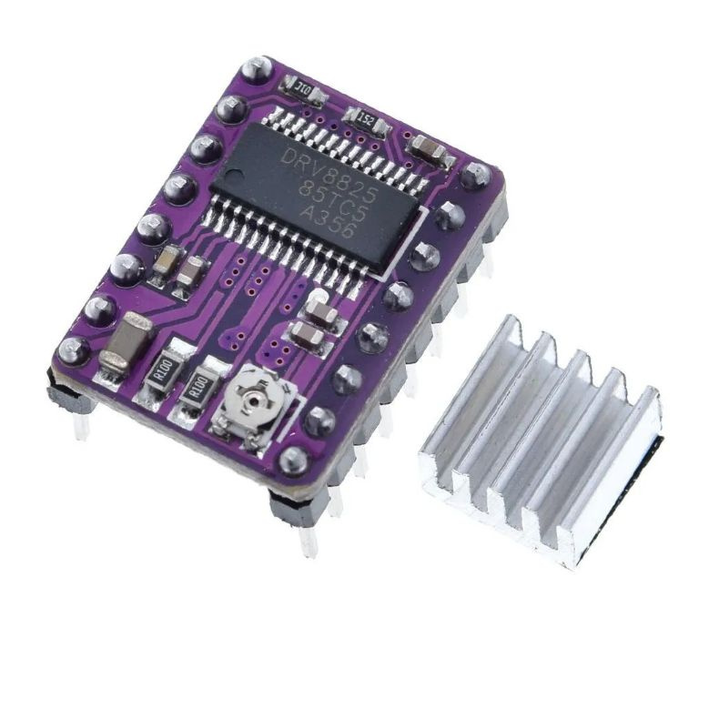 Драйвер шагового двигателя DRV8825 - купить с доставкой по выгодным ...