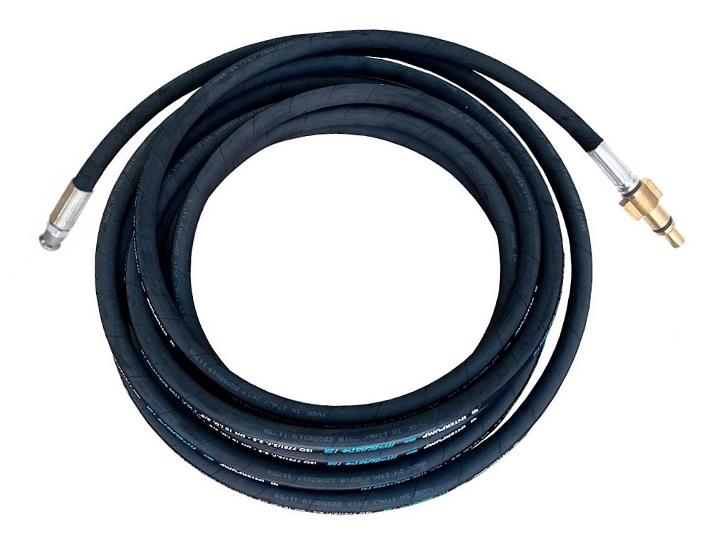 Шланг Хитачи (Hitachi) 20м. для прочистки, промывки труб и канализации ...