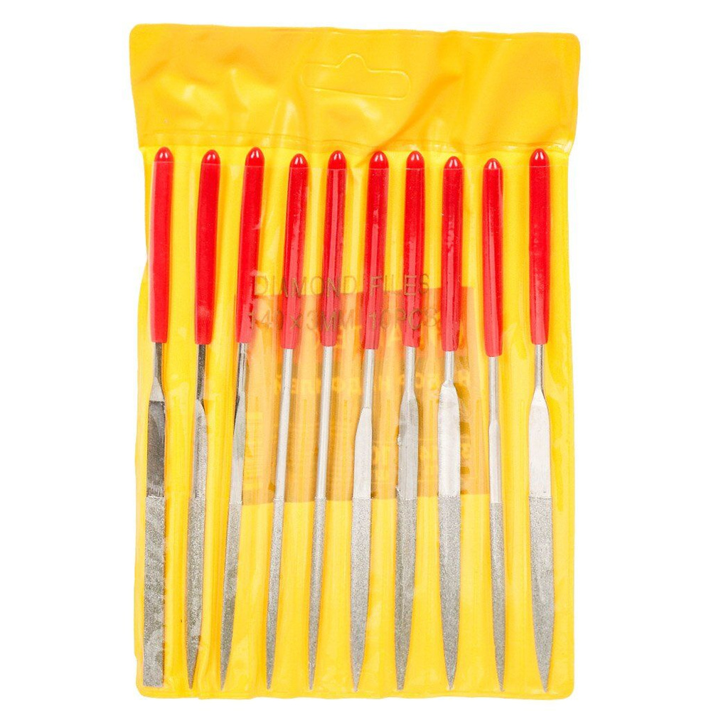 Набор надфилей 10 шт, 3х140 мм - купить по доступной цене в интернет ...