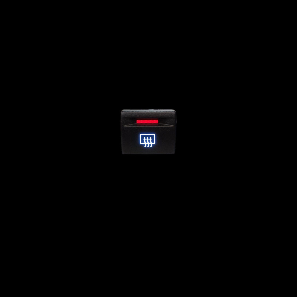 Кнопка с пересветом "Подогрев стекла задний" для ВАЗ 2170-72 Priora, ВАЗ 2190-91 Granta  #1
