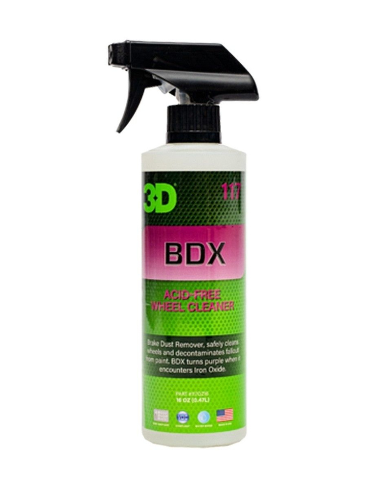 3D Brake Dust Remover BDX - средство для очистки дисков и ЛКП 0,48л #1