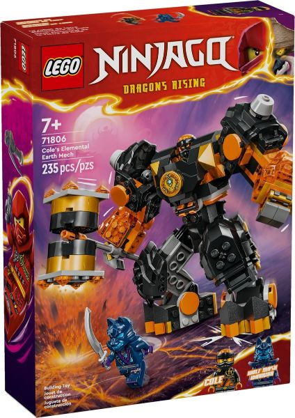 Конструктор LEGO Ninjago 71806 Земляной робот Коула. Товар уцененный  #1