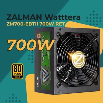 Zalman watttera 1000w (80+ gold) - alimentation pc modulaire ZALMAN