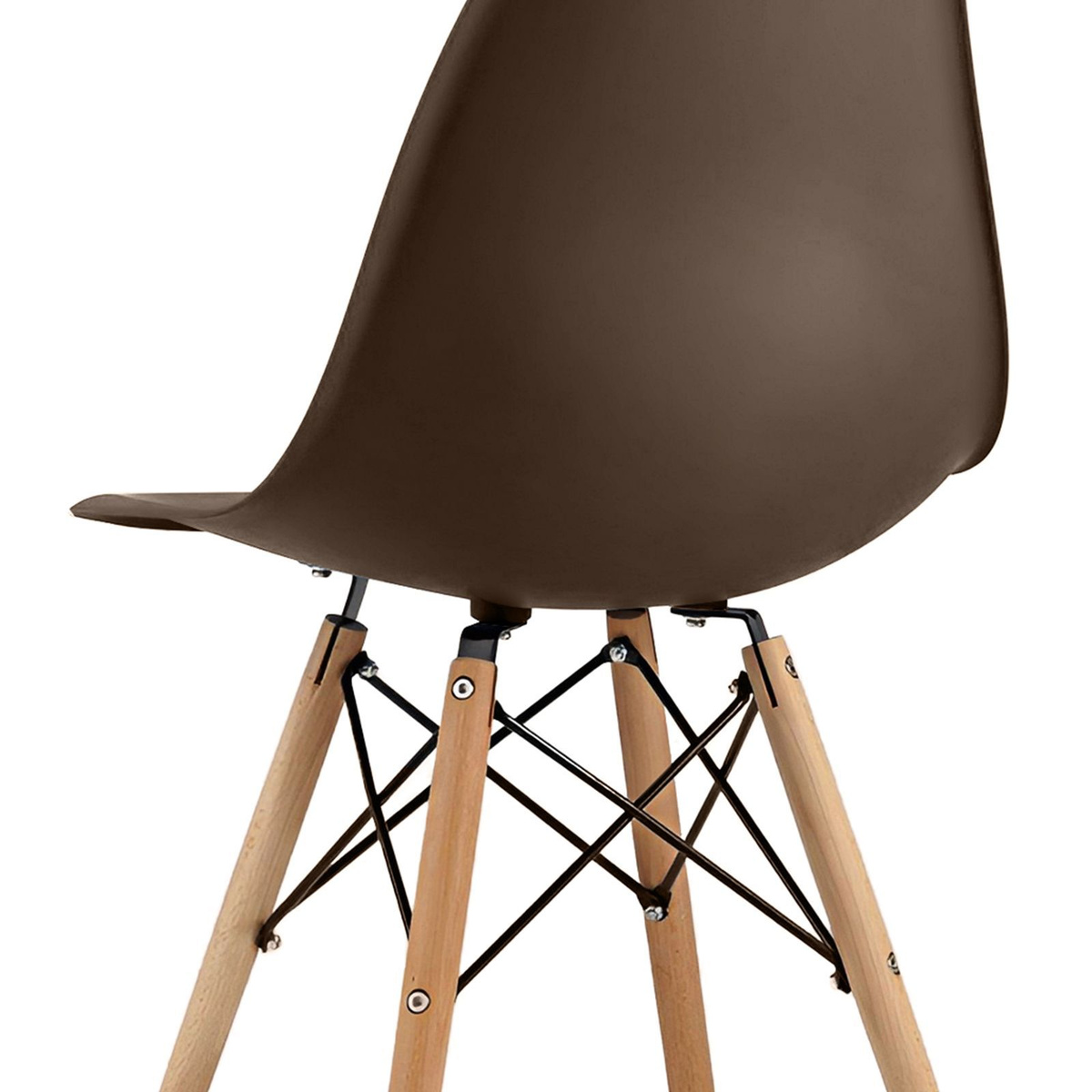 Четыре коричневых стула Фика BYROOM Home 
