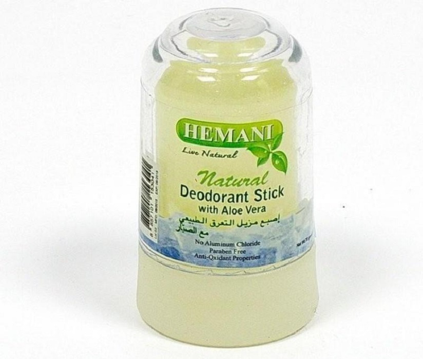 Hemani Натуральный Квасцовый дезодорант Natural Deodorant stick with Aloe Vera, 70гр.  #1